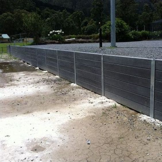 Instead of removing earth why not install concrete sleeper retaining walls in Brisbane
